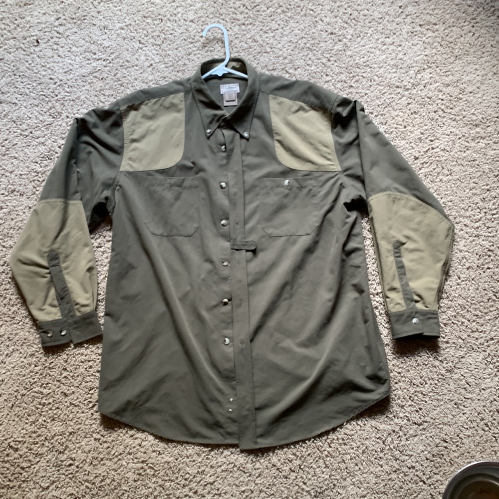 L.L. Bean men’s button up long sleeve